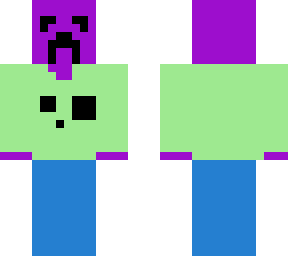 creeper in slime sweater