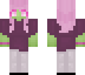 green pink