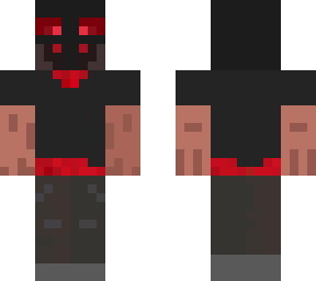 skin calavera negra