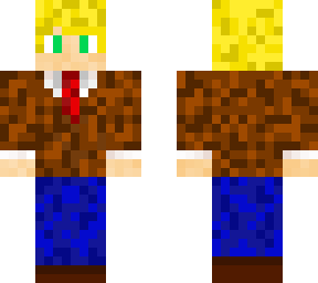 suted blond guy