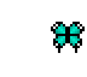 turquoise butterfly wings