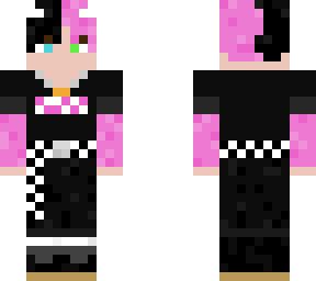 blank and pink haair skater eboy