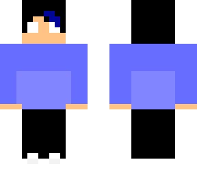 blue and black