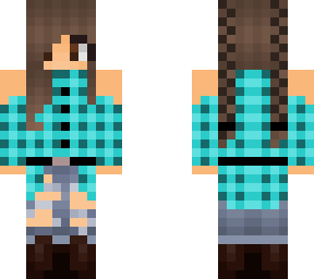 blue french braids