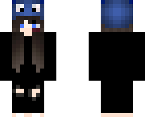 blue hat