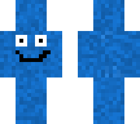 blue man