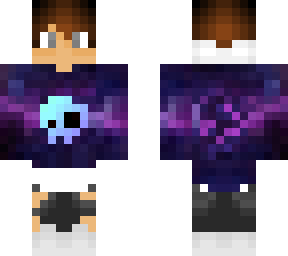 galaxy skull