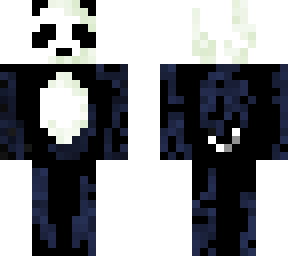 patterned panda bear