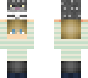 person holding cat (requested)