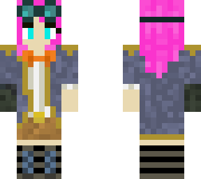 pink haired steampunk