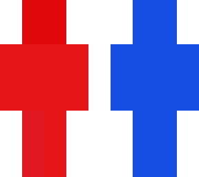 red and blue guy
