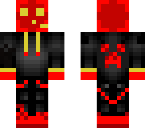 red and yellow hoodie slime