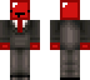 red skeppy in tuxedo!