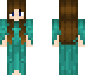 teal dress
