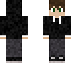 black hoodie