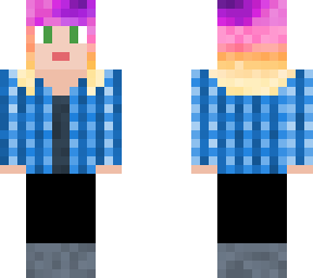 blue flannel