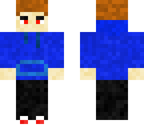 blue jacket boy