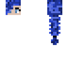 blue tech hair
