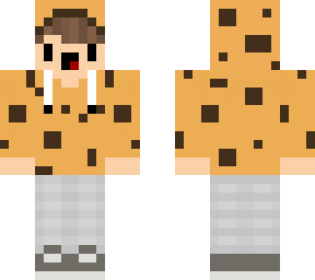 cookie man with hoodie