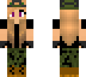 cute army girl