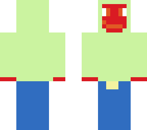 fire elemental in slime hoodie
