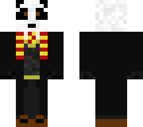 gryffindor panda (harry potter inspired)