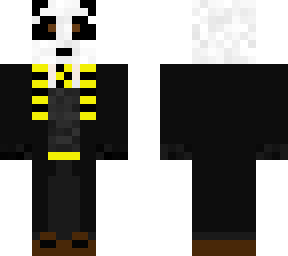 hufflepuff panda (harry potter inspired)