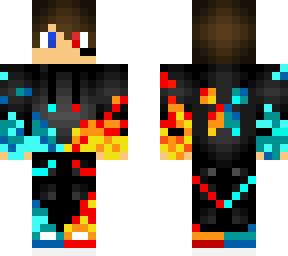 red and blue swager