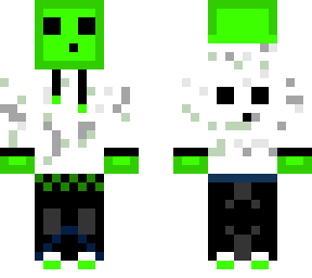 slime with hoodie
