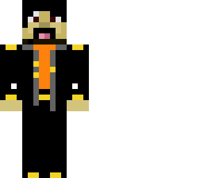 black orange hipster