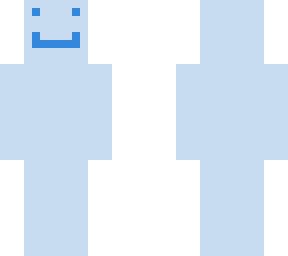 cute blue smile