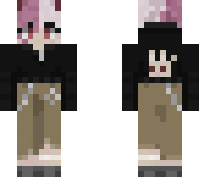 devil rabbit hoodie girl