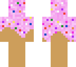 sweet sprinkled donut