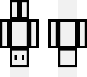 upside down (simple outline skin)