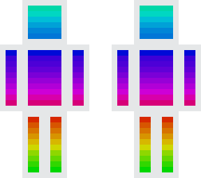 basic rainbow with outline