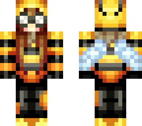 bee onesie with goggles
