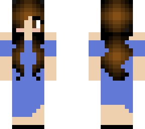 girl in blue