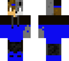 half wolf teen (blue)