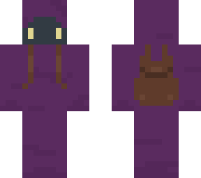 kawaii lost traveler (purple)