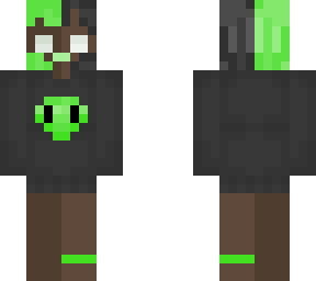 alien gorl (sweater isn't mine)