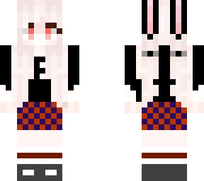blonde bunny school girl