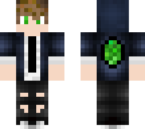 brown hair emerald back