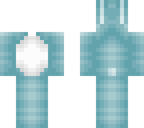 bunny outfit - blue - bunny hoodie w/ ears