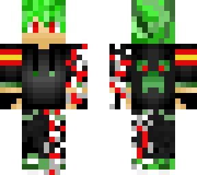 creeper with my flag