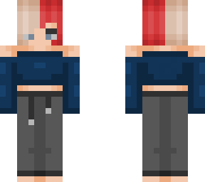 i made myself (im a female with short hair)