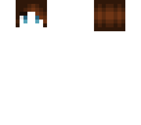 male hair base - brown - short - emo bangs