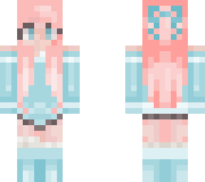 pink blue