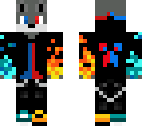 wolf fire/ice