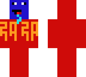 biue face red body 2020 derp skin