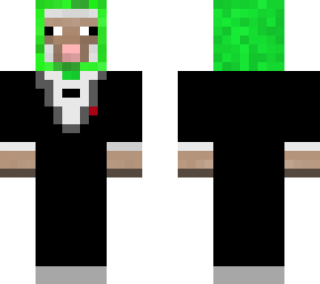 classic sheep in a suit